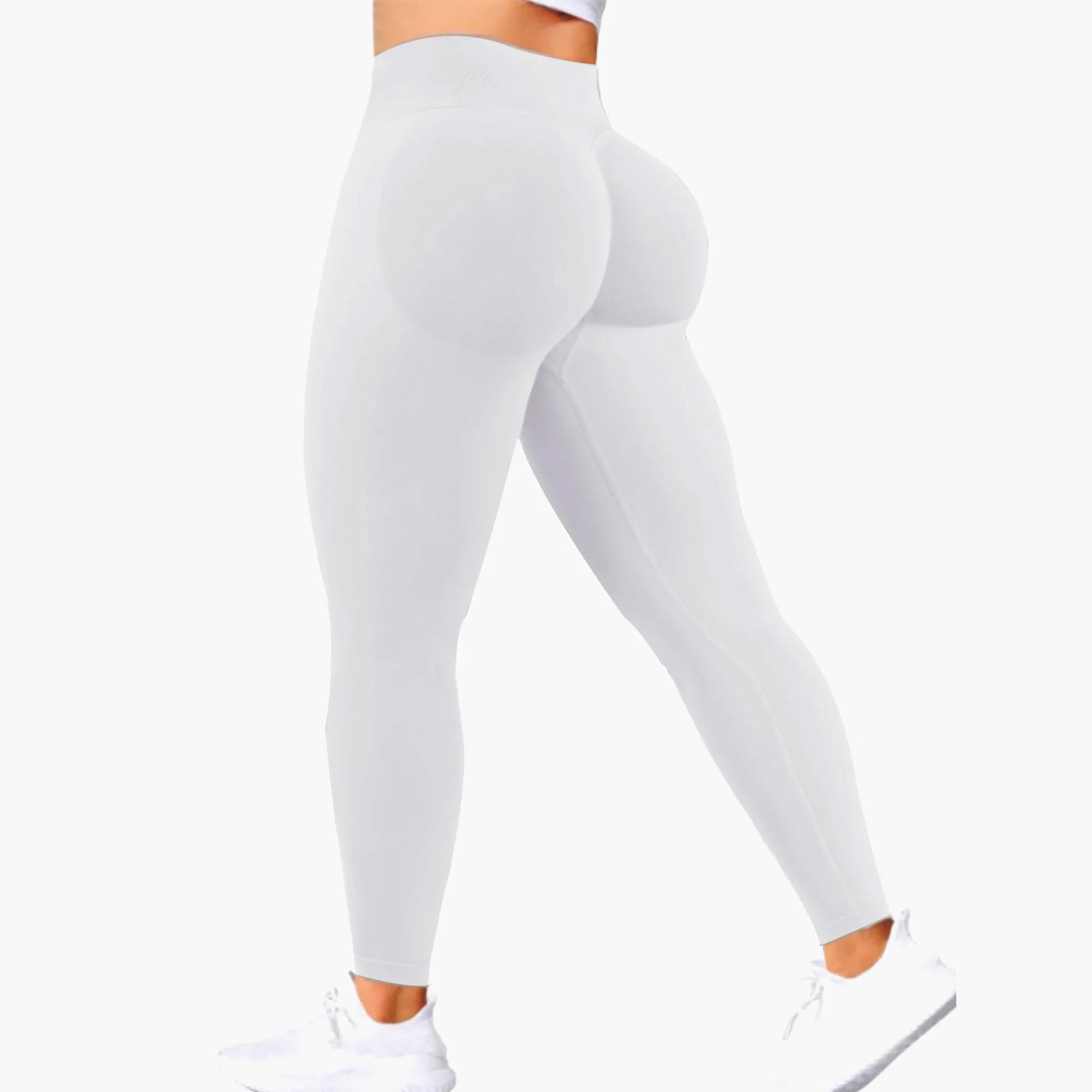 Gym Seamless Women Solid Waist Yoga Pants Three-Section Waist Sexy Hip-Lifting Tight Sports Pants Fitness Exercise Yoga Pants